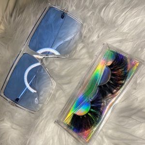 Different styles of Women Glasses And Mink Lashes